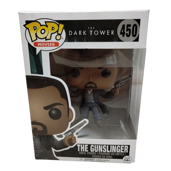 Funko Pop Movies The Dark Tower Gunslinger 450 Vaulted Vinyl Figure - Picture 2 of 9